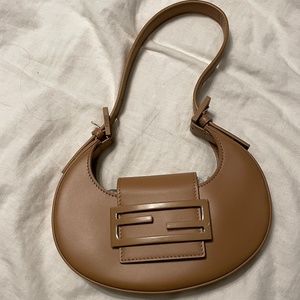 Fendi Cookie Logo Shoulder Bag